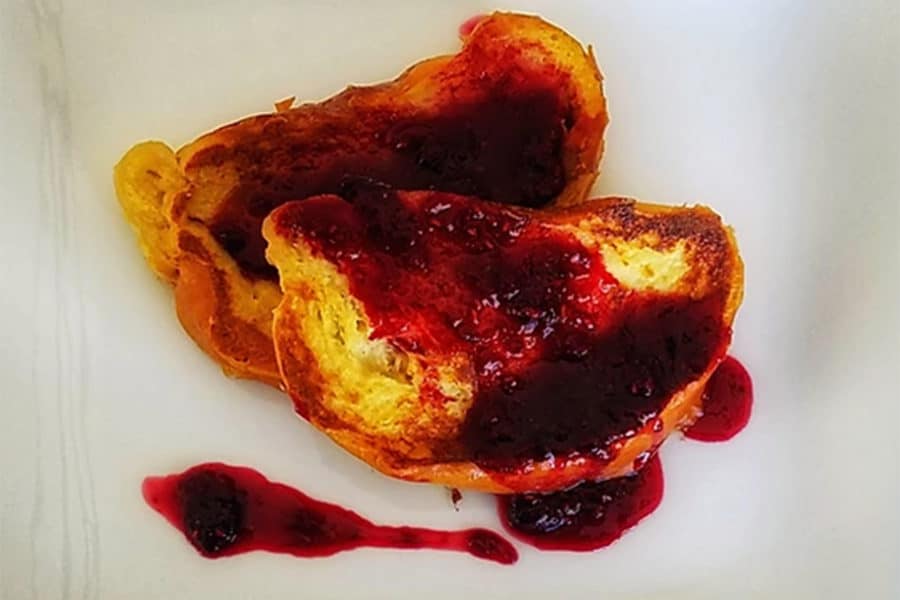 Mother’s Day Brunch: Vanilla Maple French Toast, Warm Berry Preserves