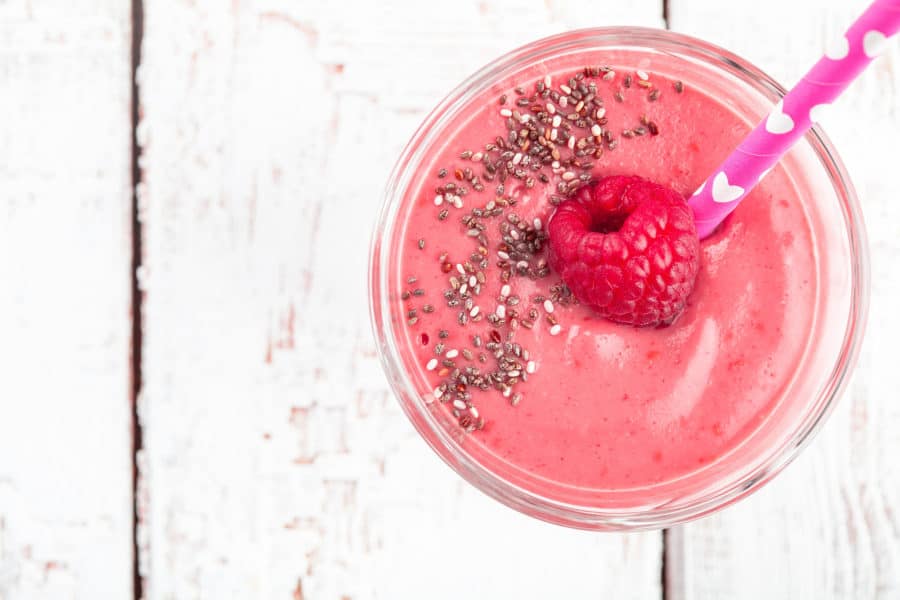 Drink Responsibly: Try a Raspberry Peach Smoothie